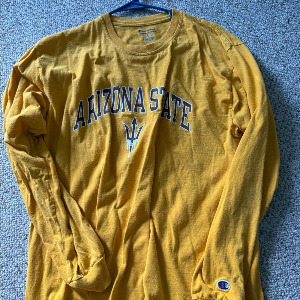 Champion Arizona State Gold Long Sleeve Tee
